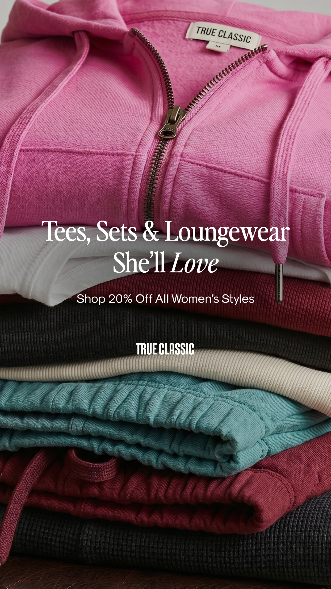 True Classic Women Facebook ad from Apr 30, 2026