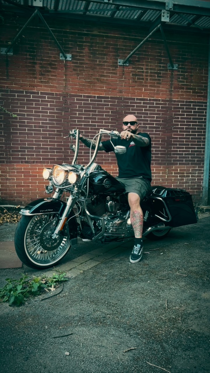 Rockers & Riders Facebook ad: RIDE HARD. RIDE PROUD.