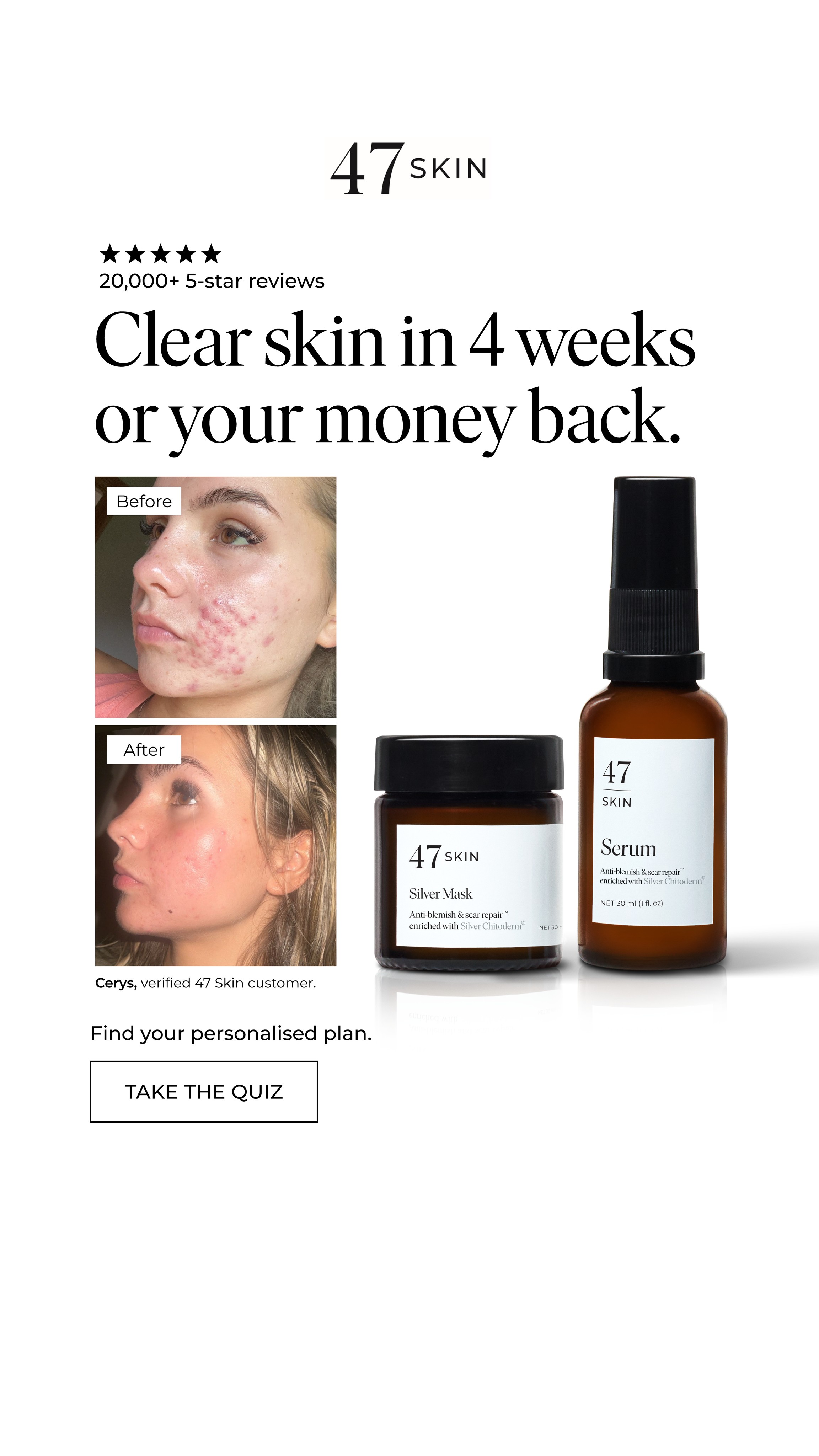 47Skin Facebook ad