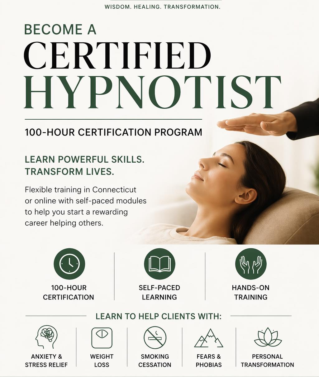 The Blackbird House Facebook ad: Hypnosis Certification | The Blackbird House