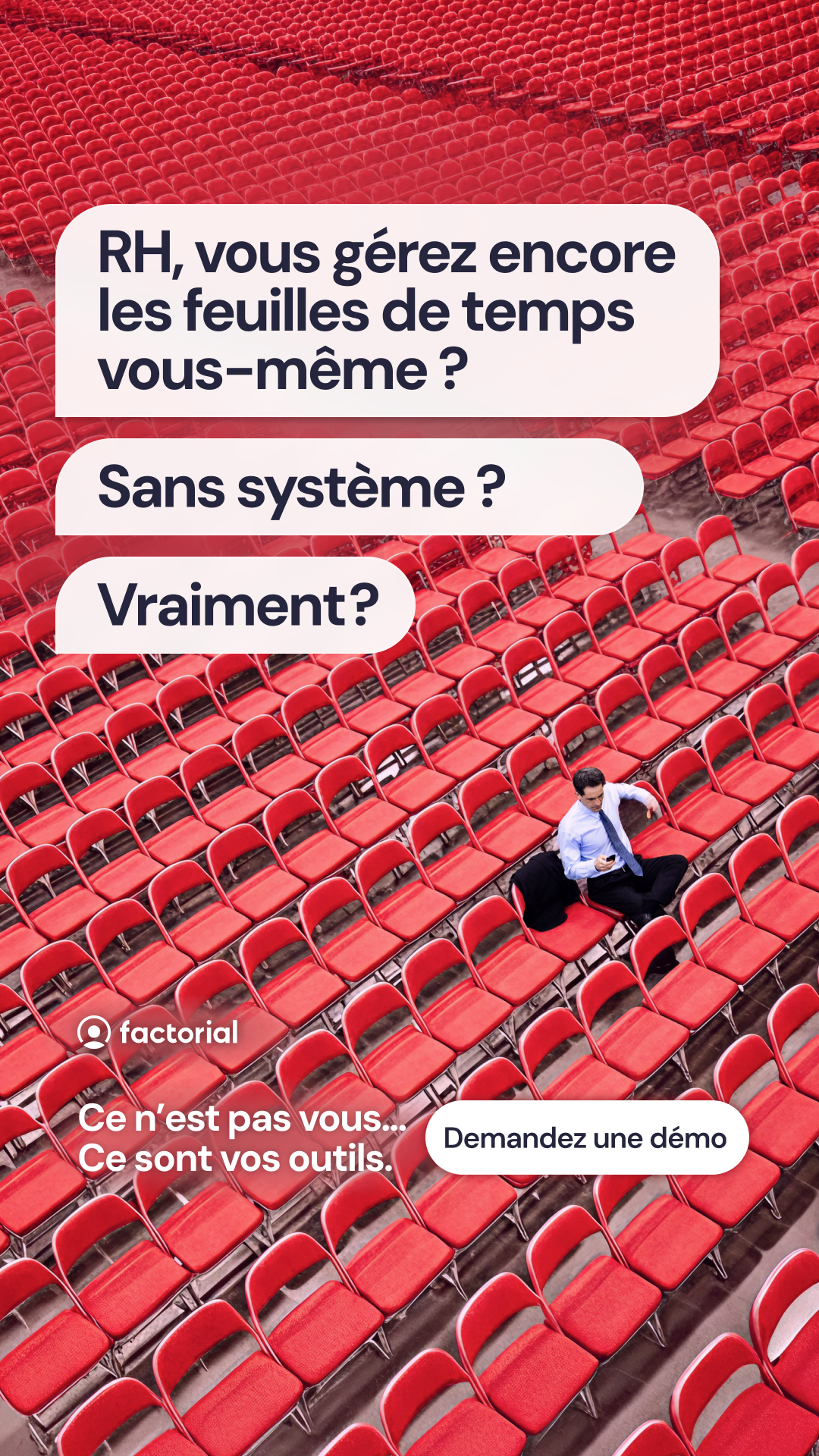 Factorial FR Facebook ad