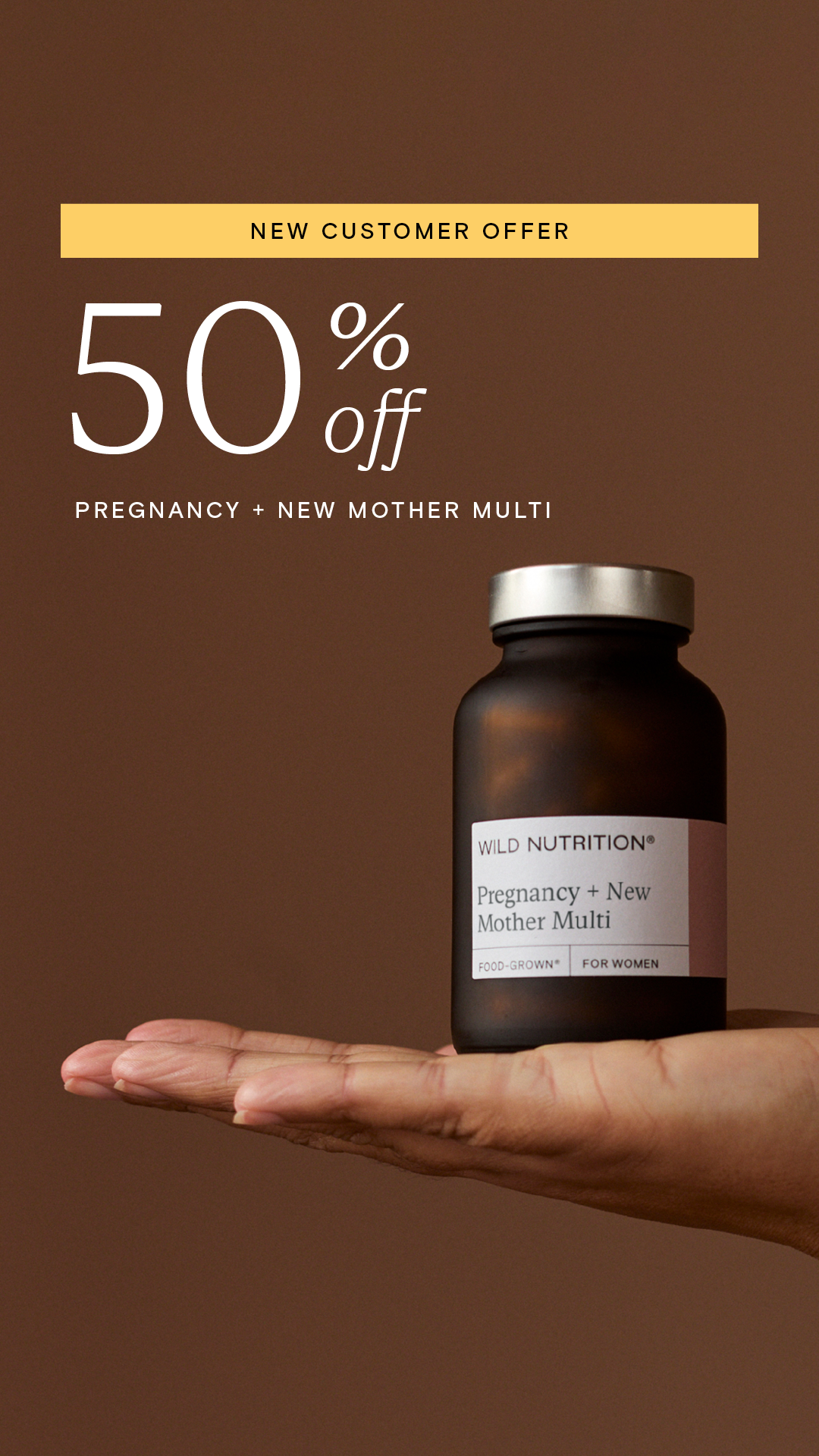 Wild Nutrition Facebook ad
