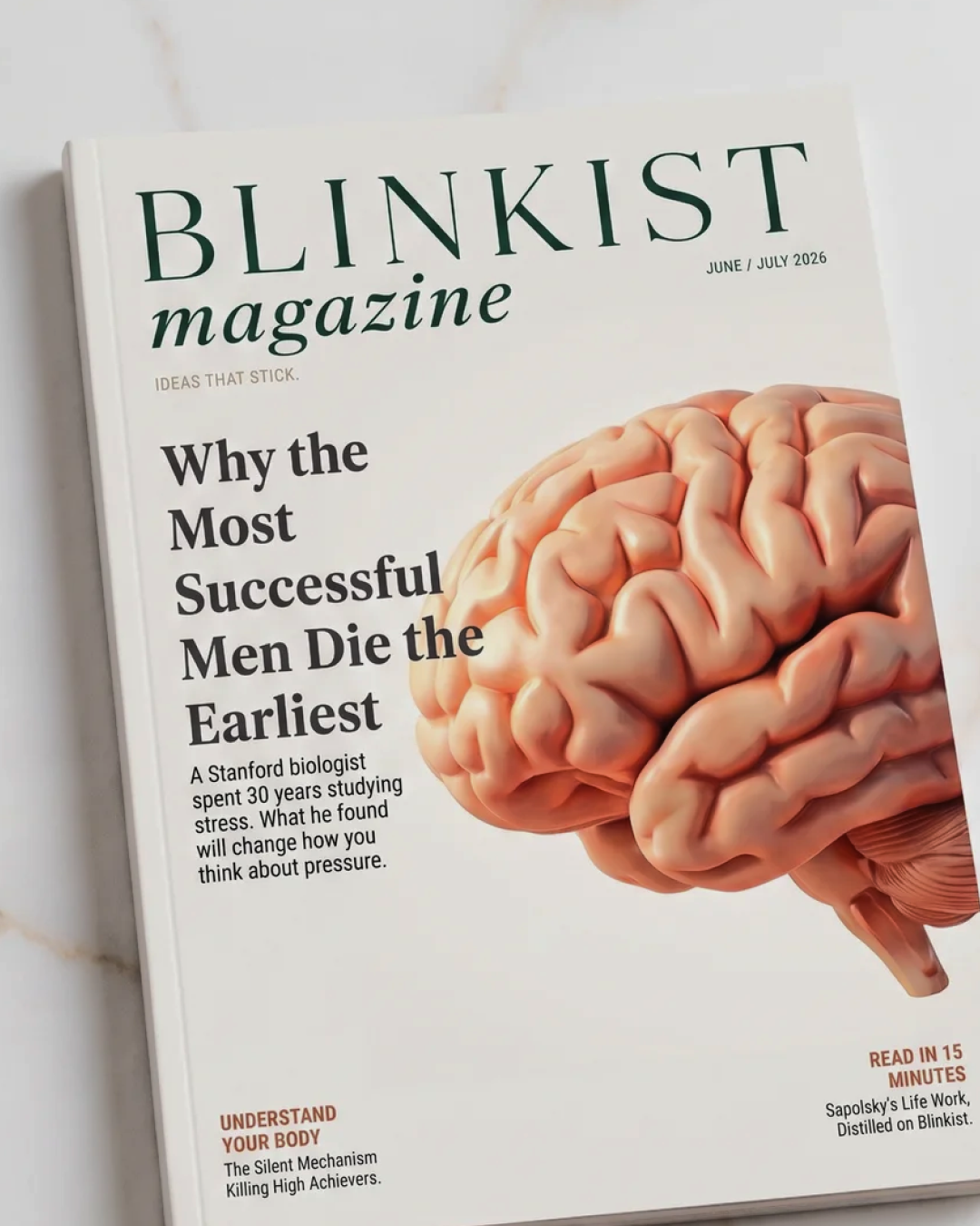 Blinkist Facebook ad