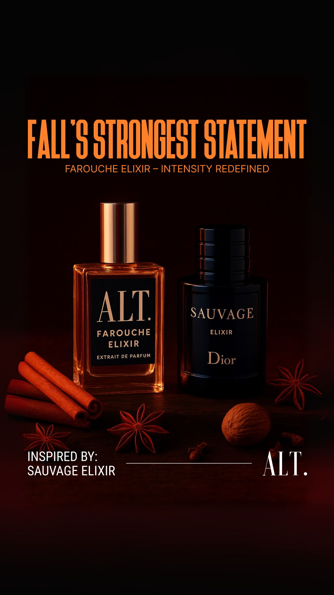 ALT. Fragrances Facebook ad