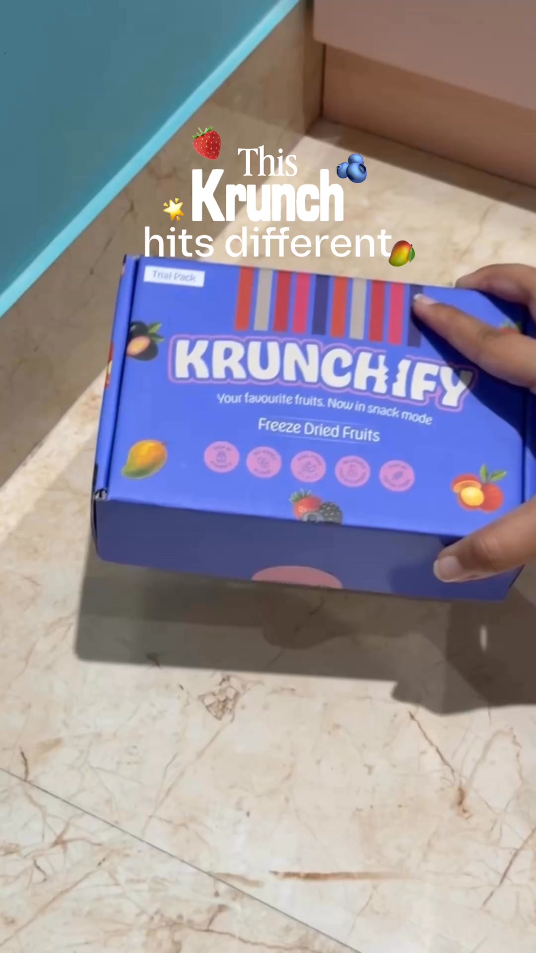 Krunchify Facebook ad: Snack Smart. Go Fruity