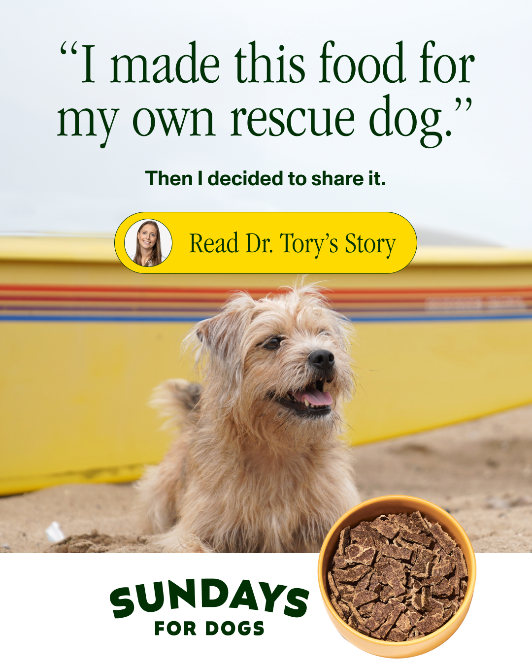 Sundays Facebook ad