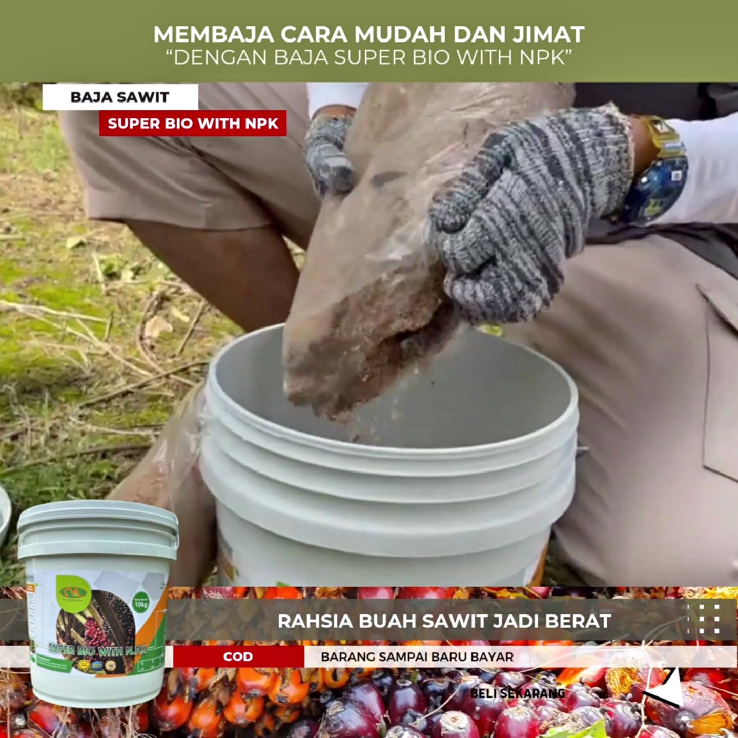 Fertilizer Baja Super Bio With NPK Malaysia Facebook ad