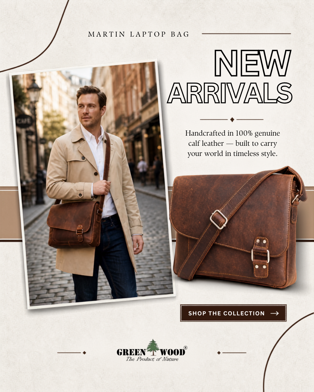 Greenwood Leather Facebook ad