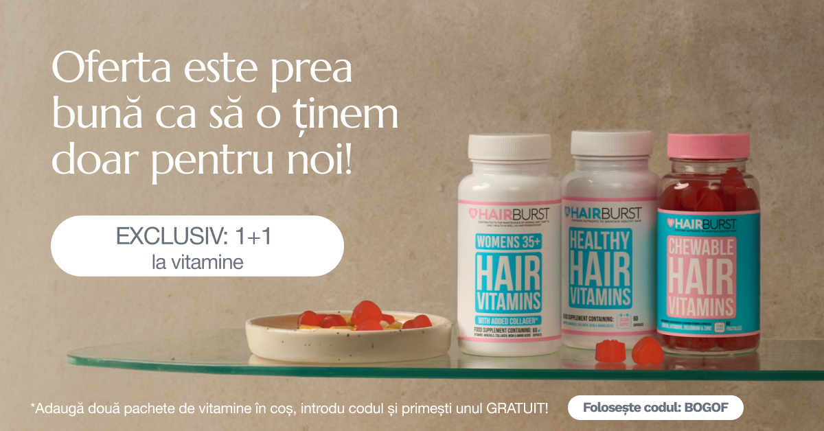 Hairburst Romania Facebook ad