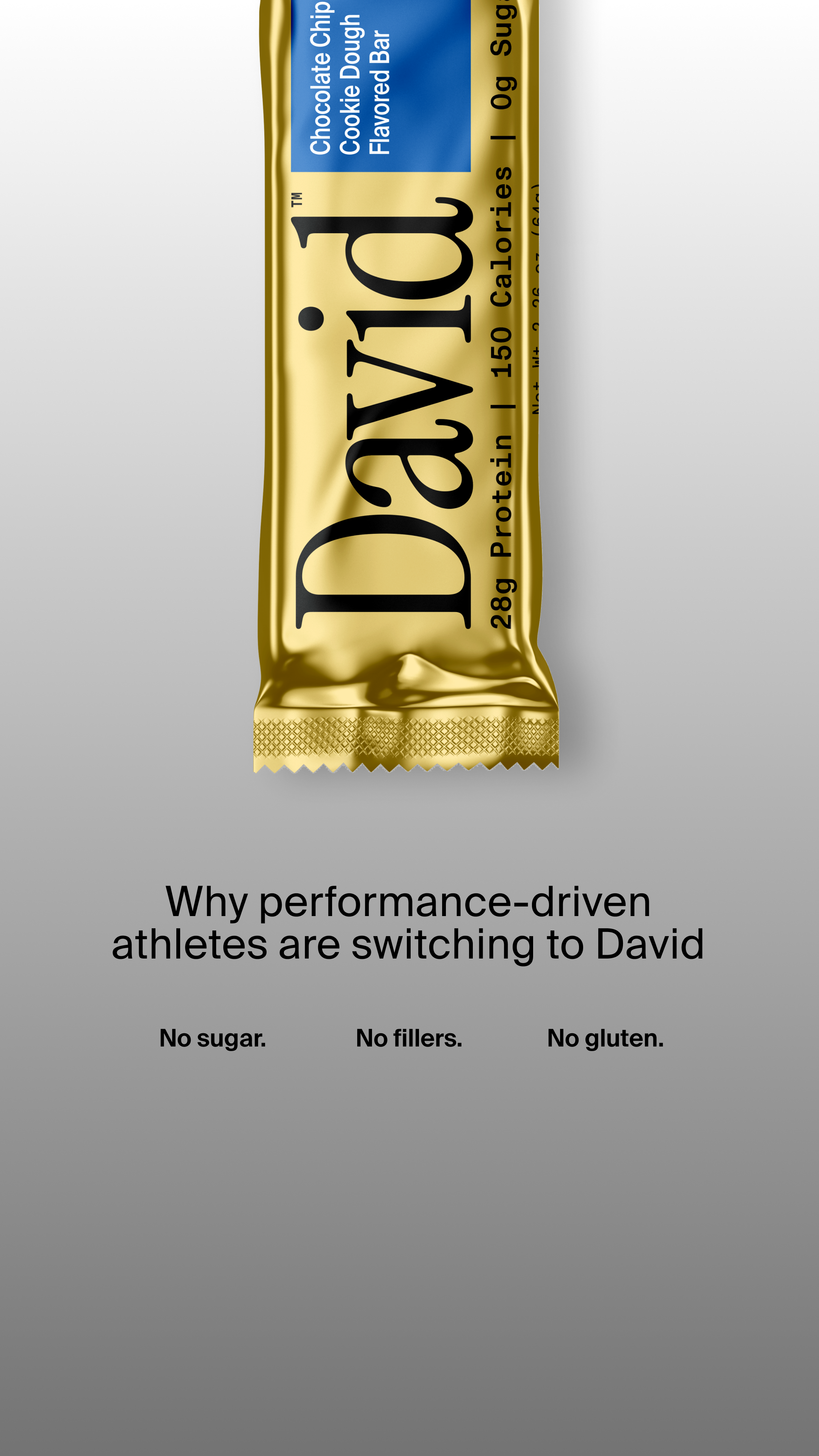 David Protein Facebook ad