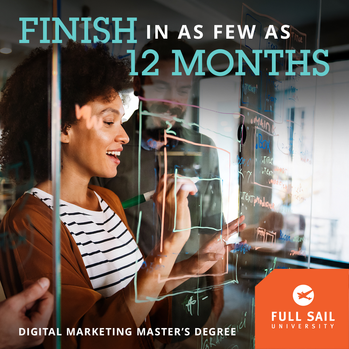 Full Sail University Facebook ad