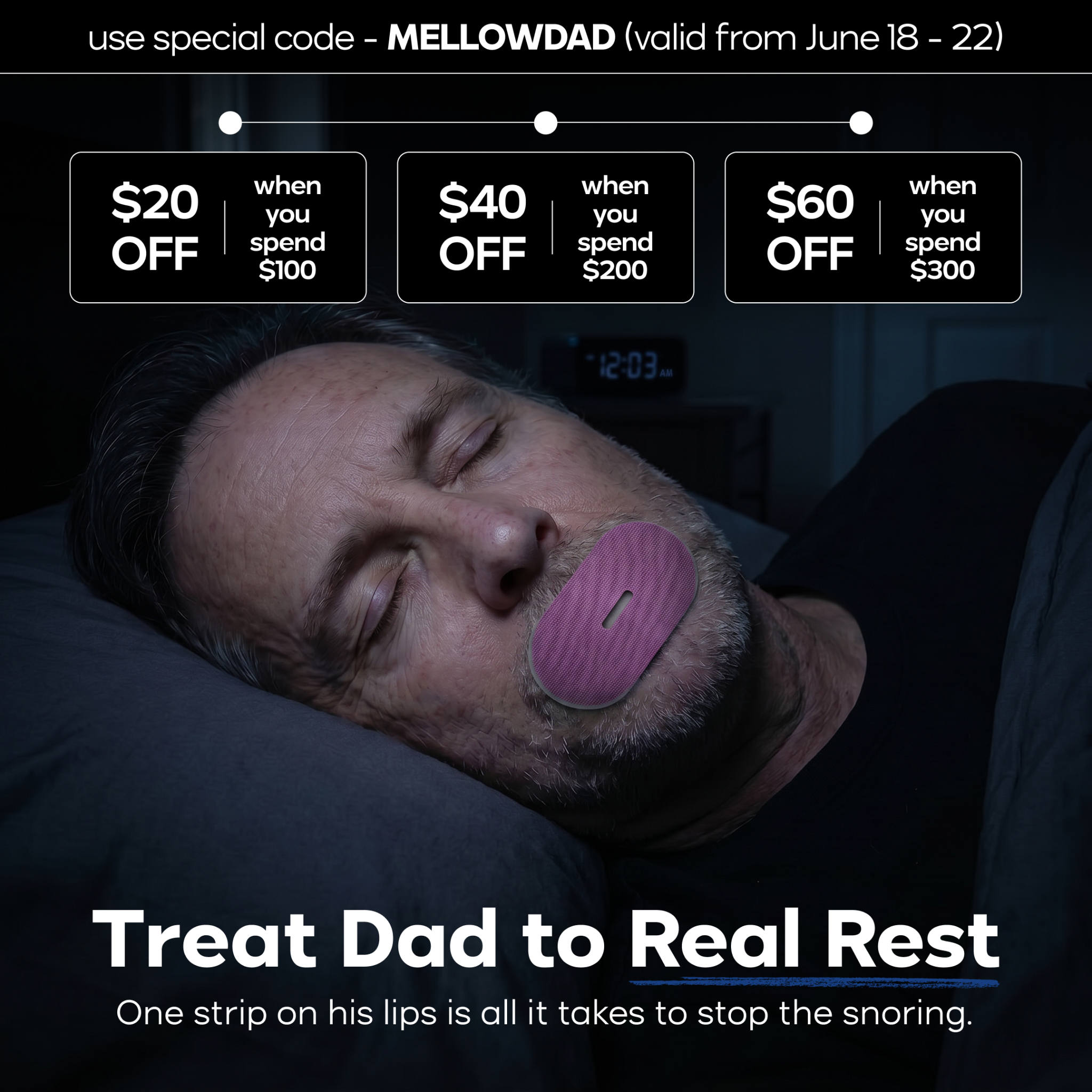 Mellow Sleep Lab Facebook ad from Jun 17, 2026