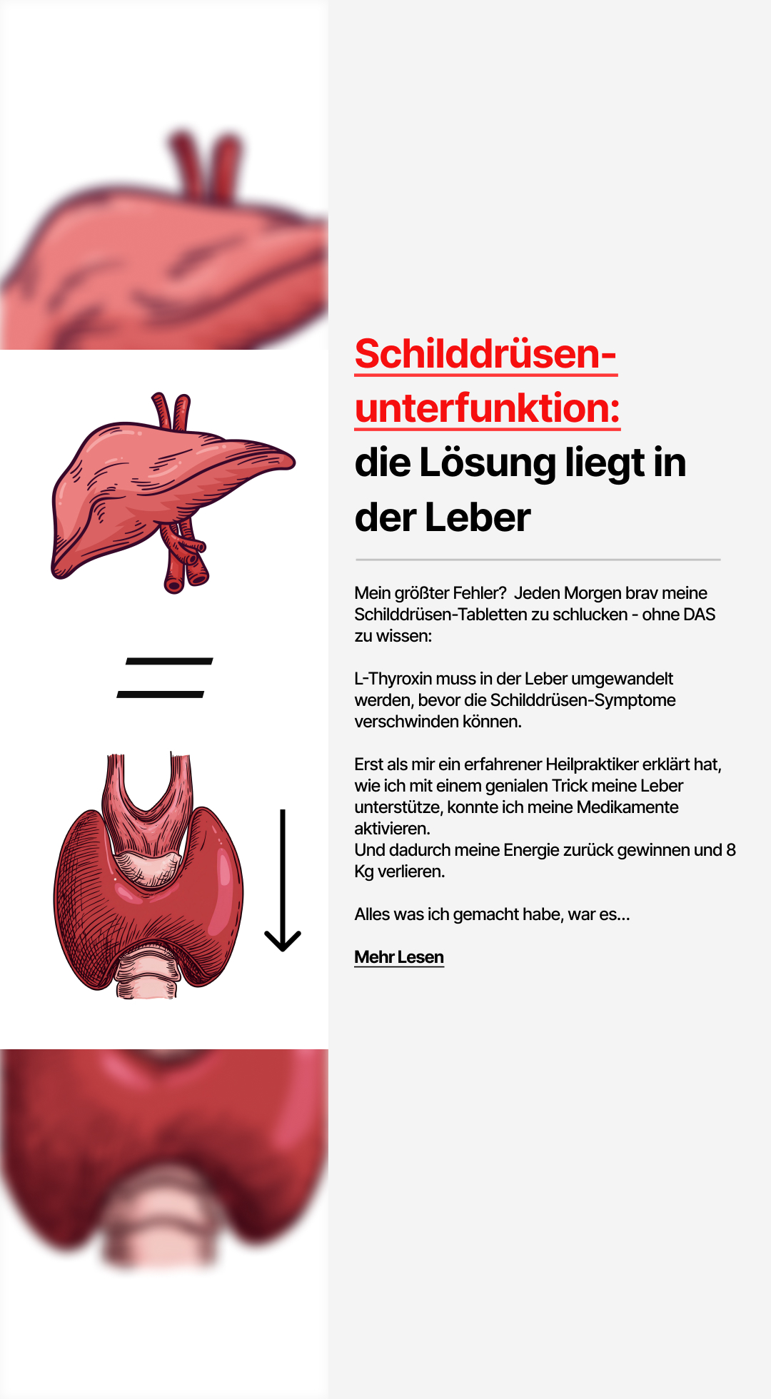Mission Schilddrüse Facebook ad