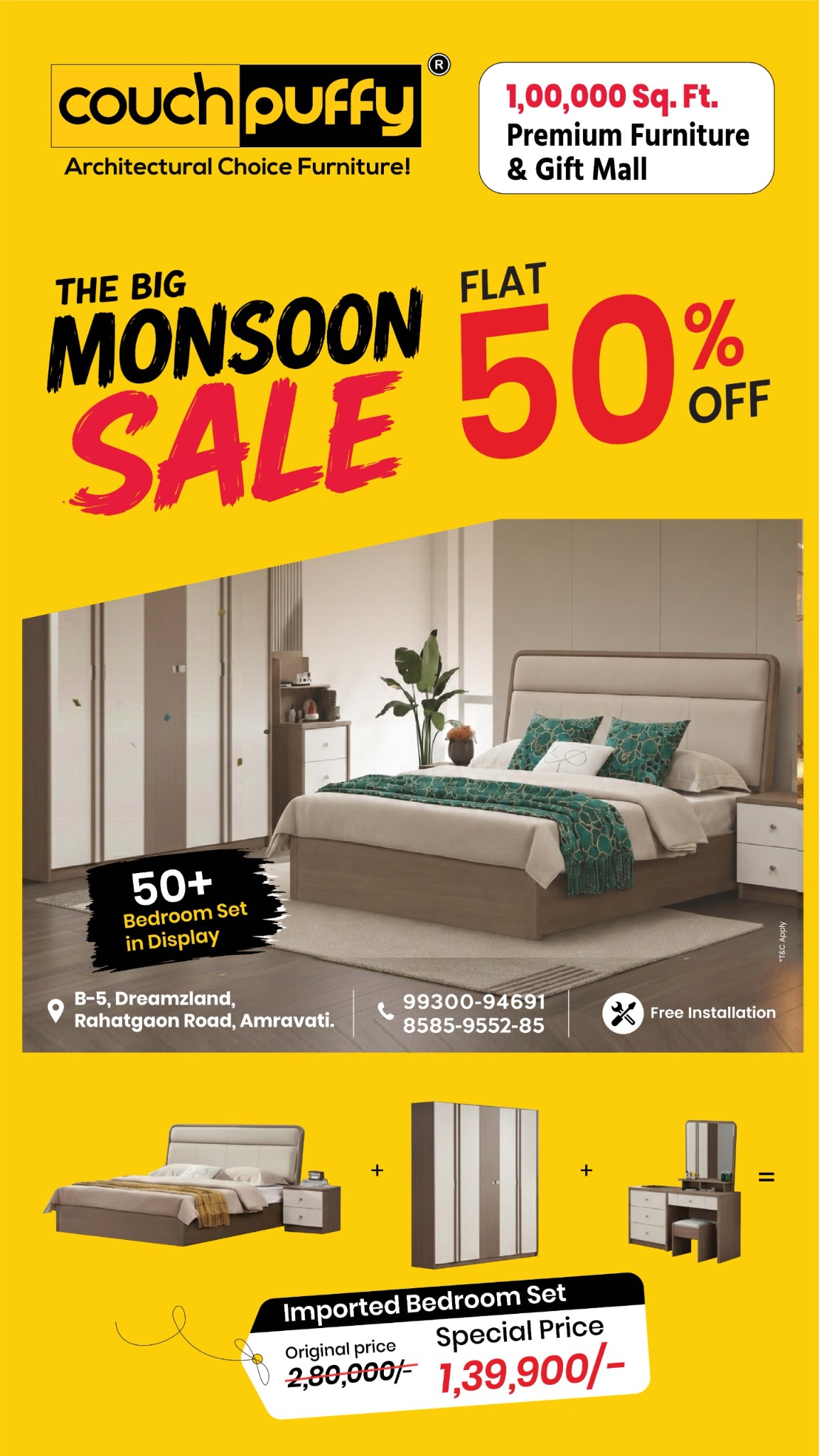 CouchPuffy Facebook ad from Jun 25, 2026
