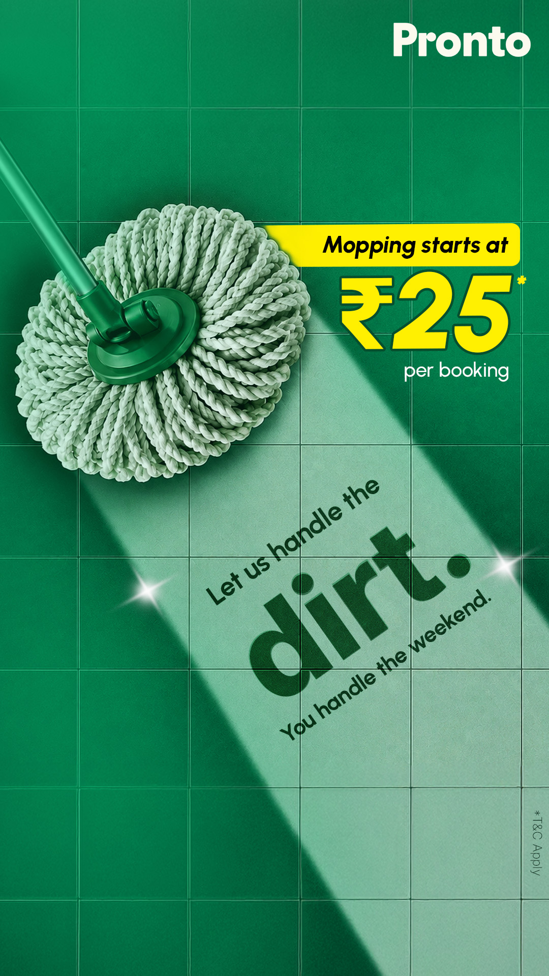 Pronto - India's 10 Minute Home Services App Facebook ad