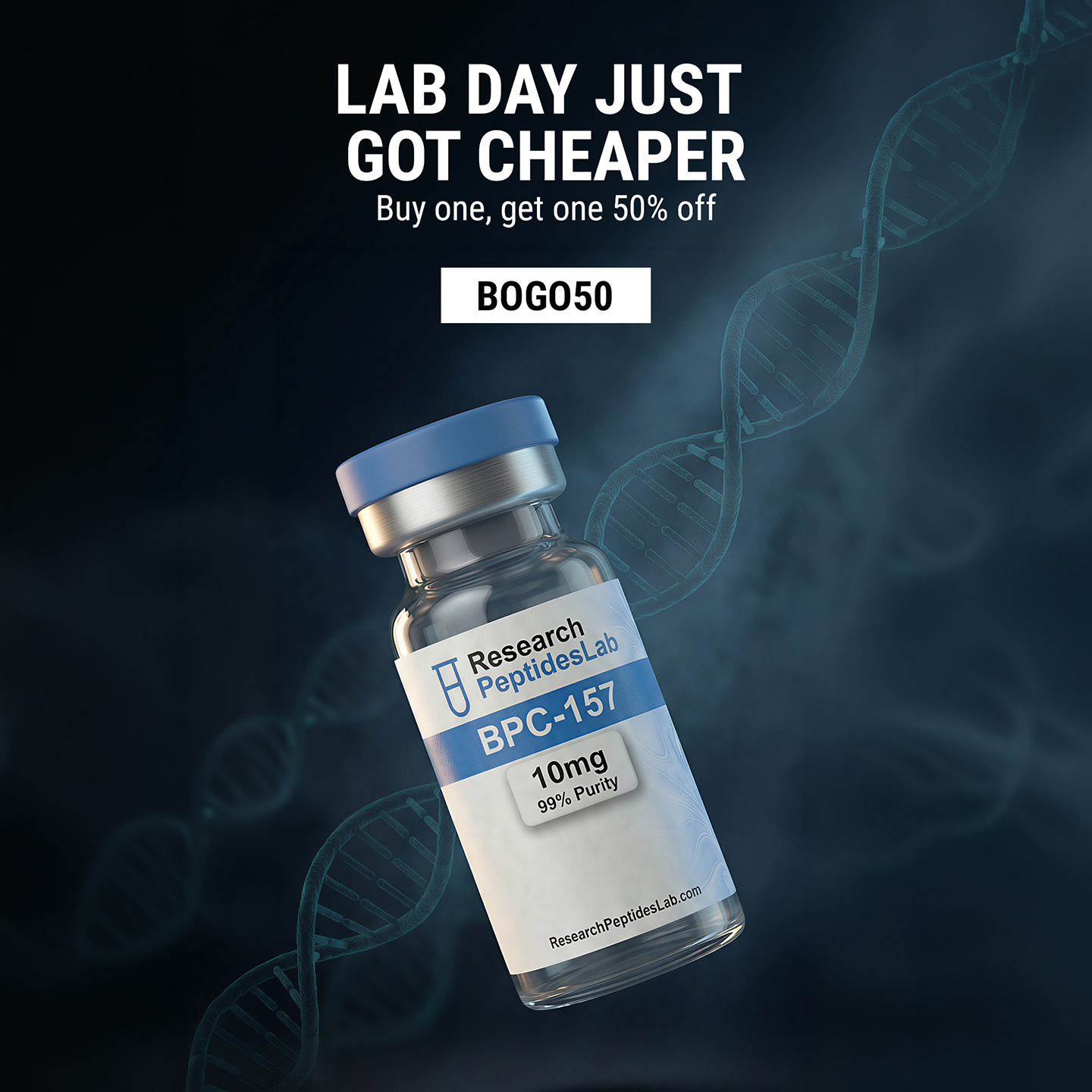 Research Peptides Lab Facebook ad