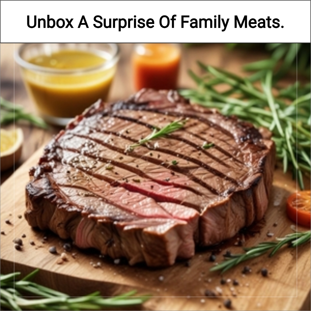 ExploreAnswers Reachify Facebook ad: Family Meat Delivery Box Variety To Explore