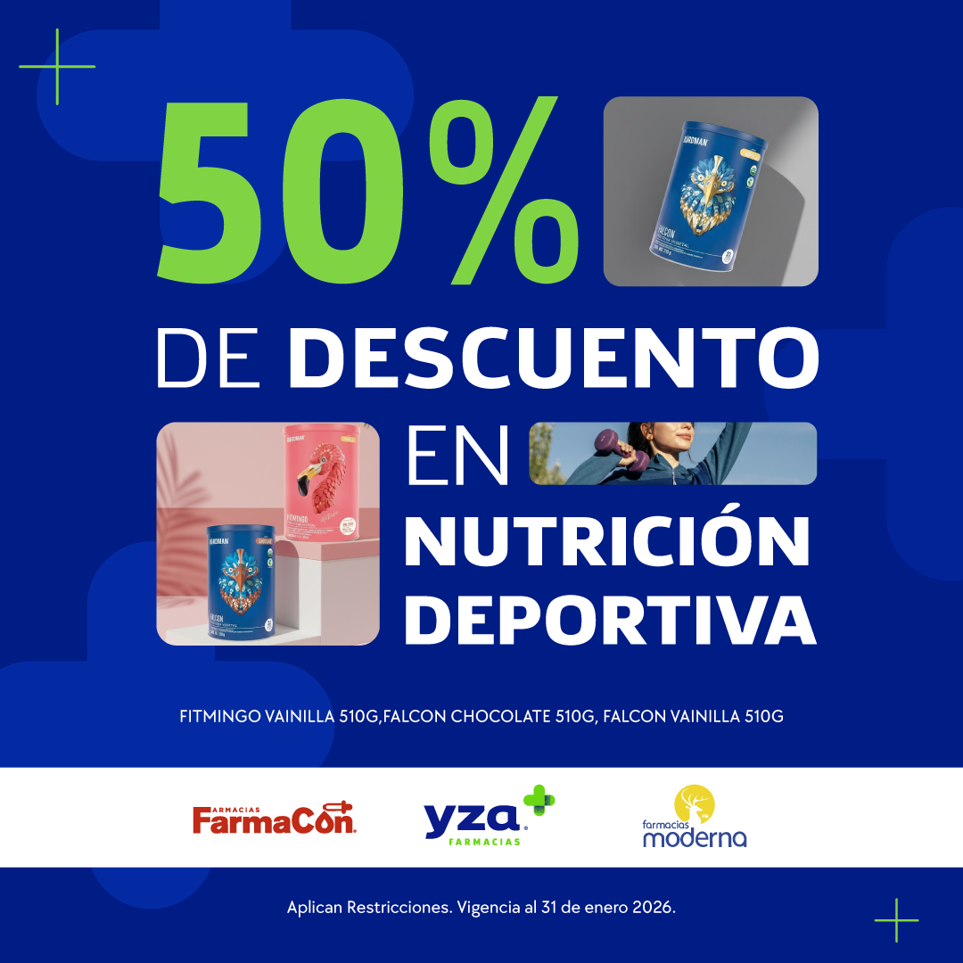 Farmacias Yza Facebook ad: Empieza el año con disciplina, compra productos de…