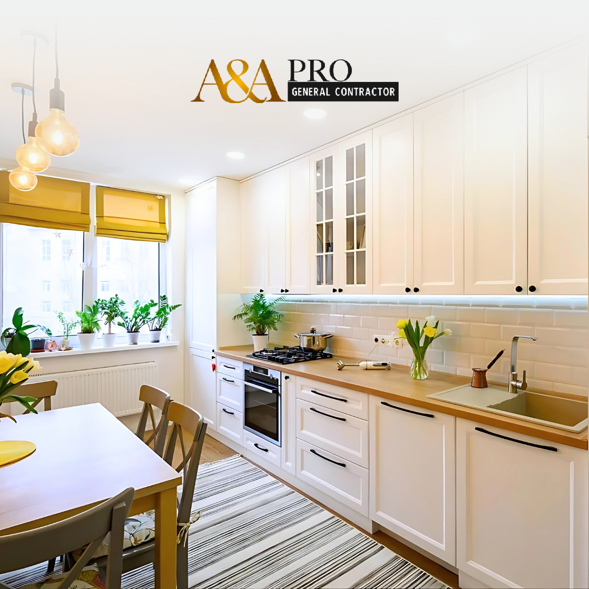 A&A Pro General Contractor Facebook ad: Make Your Dream Space a Reality with A&A Pro!