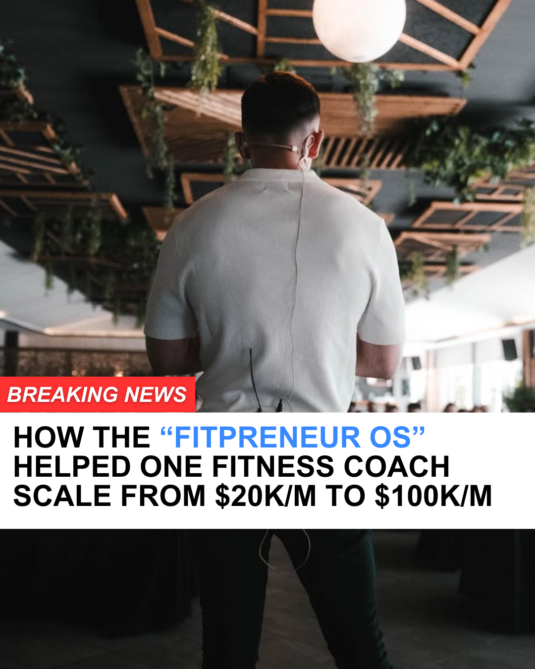 FitPreneur Facebook ad from May 12, 2026