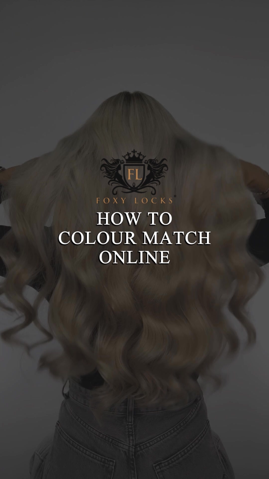 Official Foxy Locks Extensions Facebook ad: Your Perfect Match In Moments
