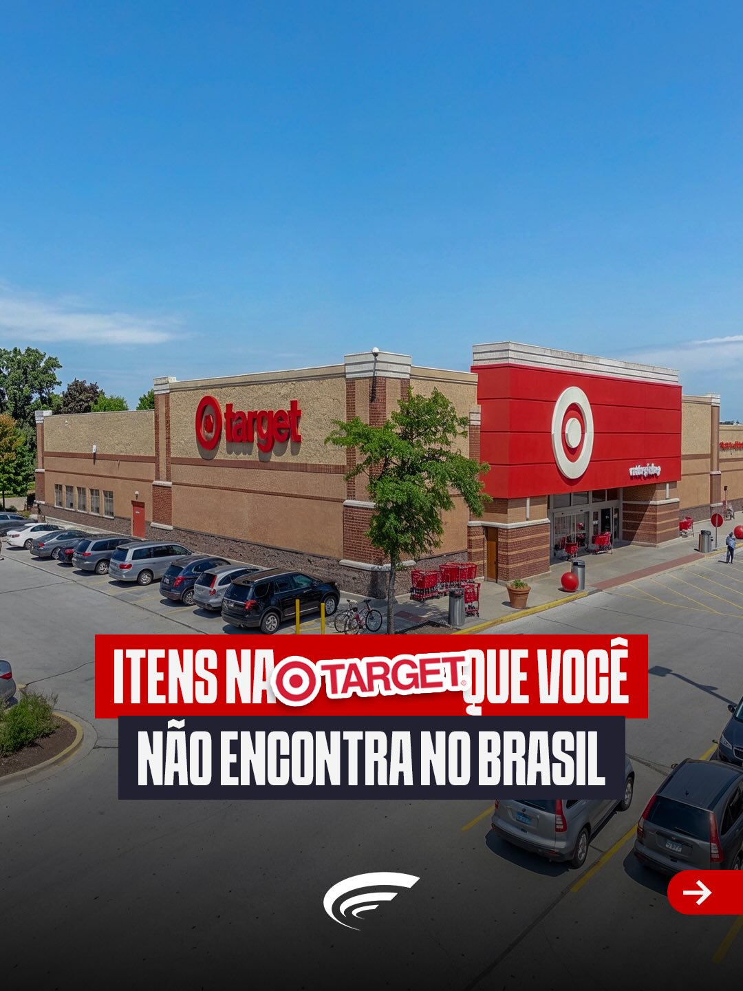 Florida Rental Car Facebook ad: A Target em Orlando é perigosa: você entra…