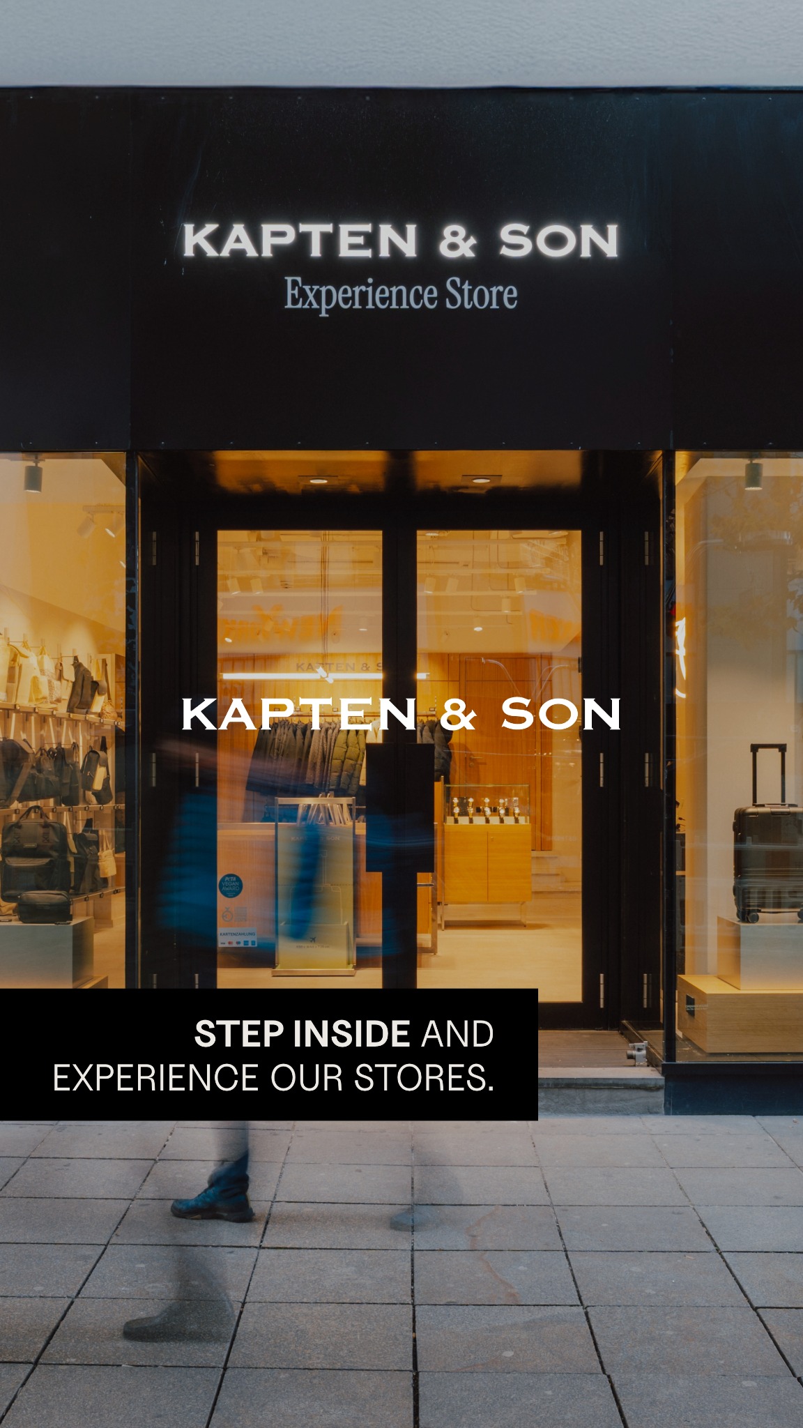 KAPTEN & SON Facebook ad