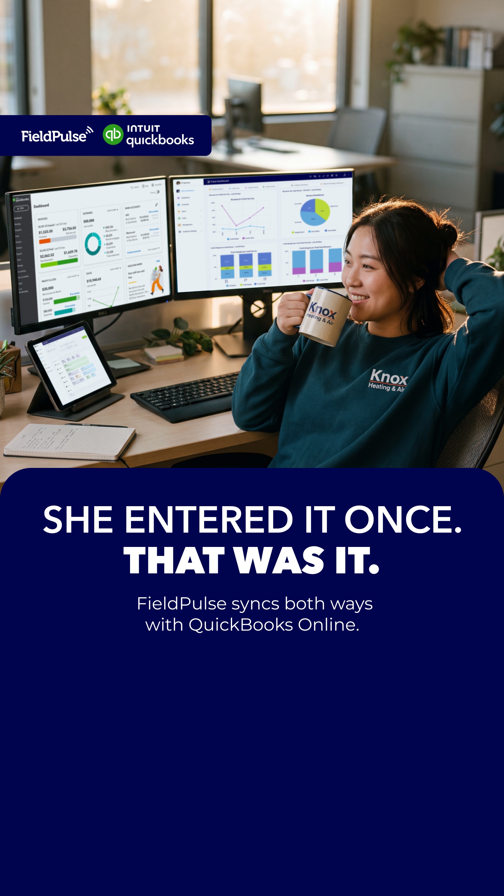 FieldPulse Facebook ad