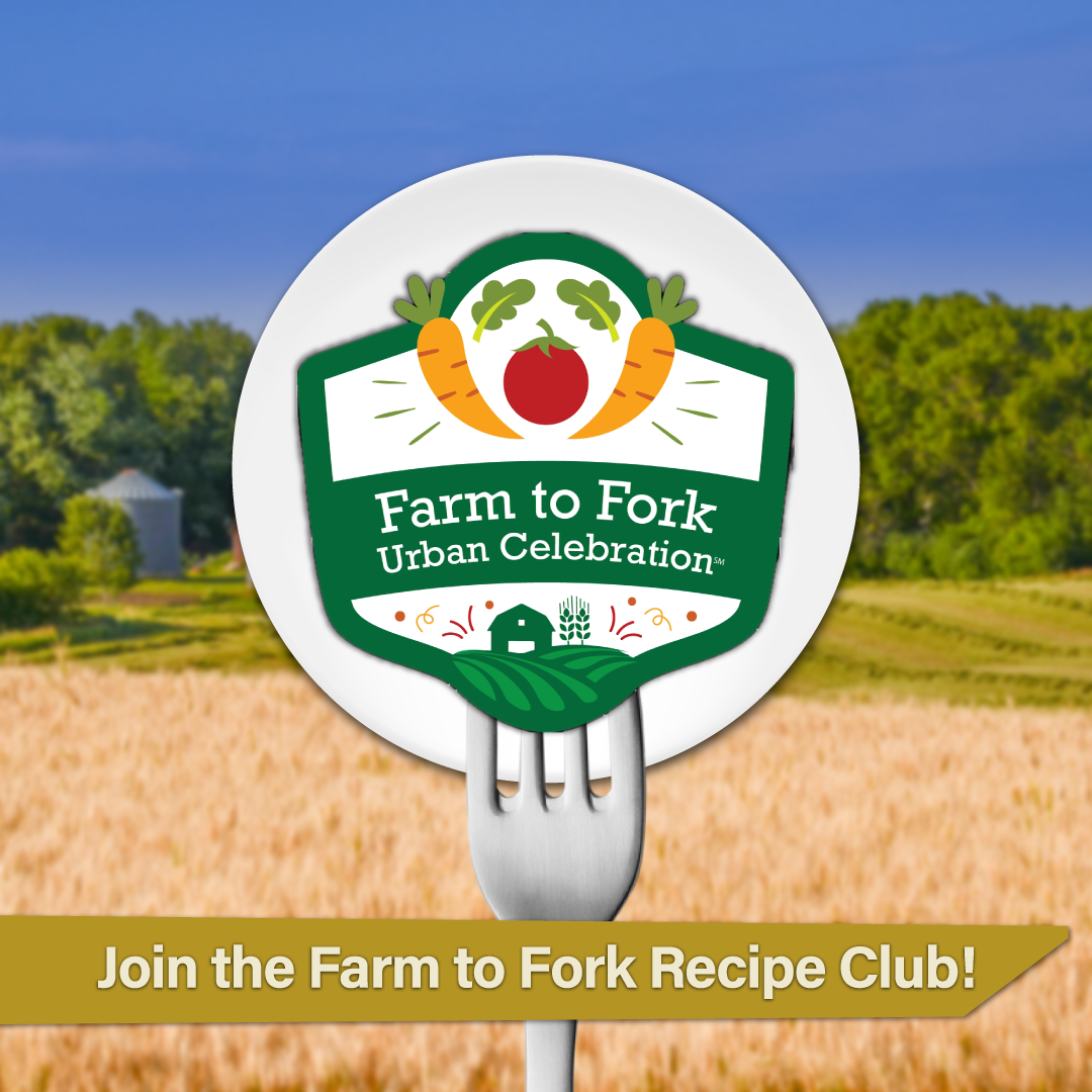 Healthy Living with Patti Green Facebook ad: Join the Farm to Fork Recipe Club today!