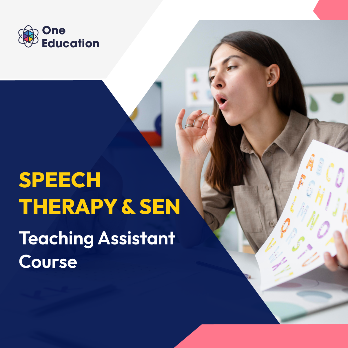 One Education Facebook ad: Get all the essential courses you need for…