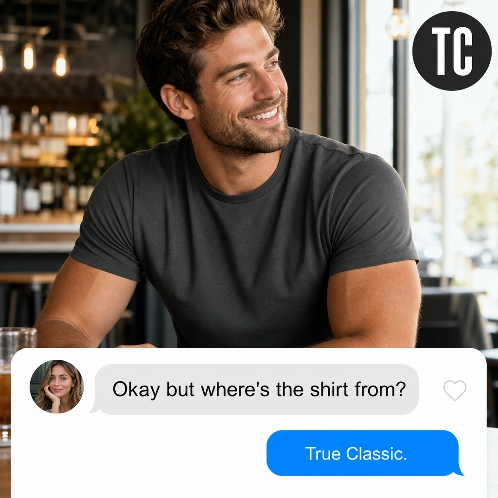 True Classic Facebook ad