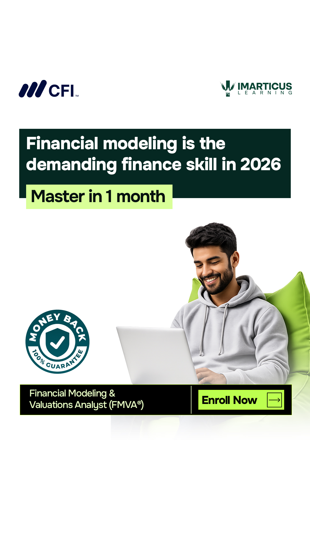 Imarticus Learning - Global Certifications Facebook ad
