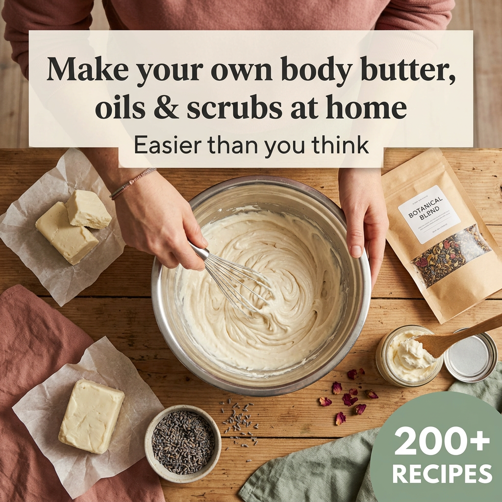 The Beauty Crafts Facebook ad: Make Your Own Body Care at Home