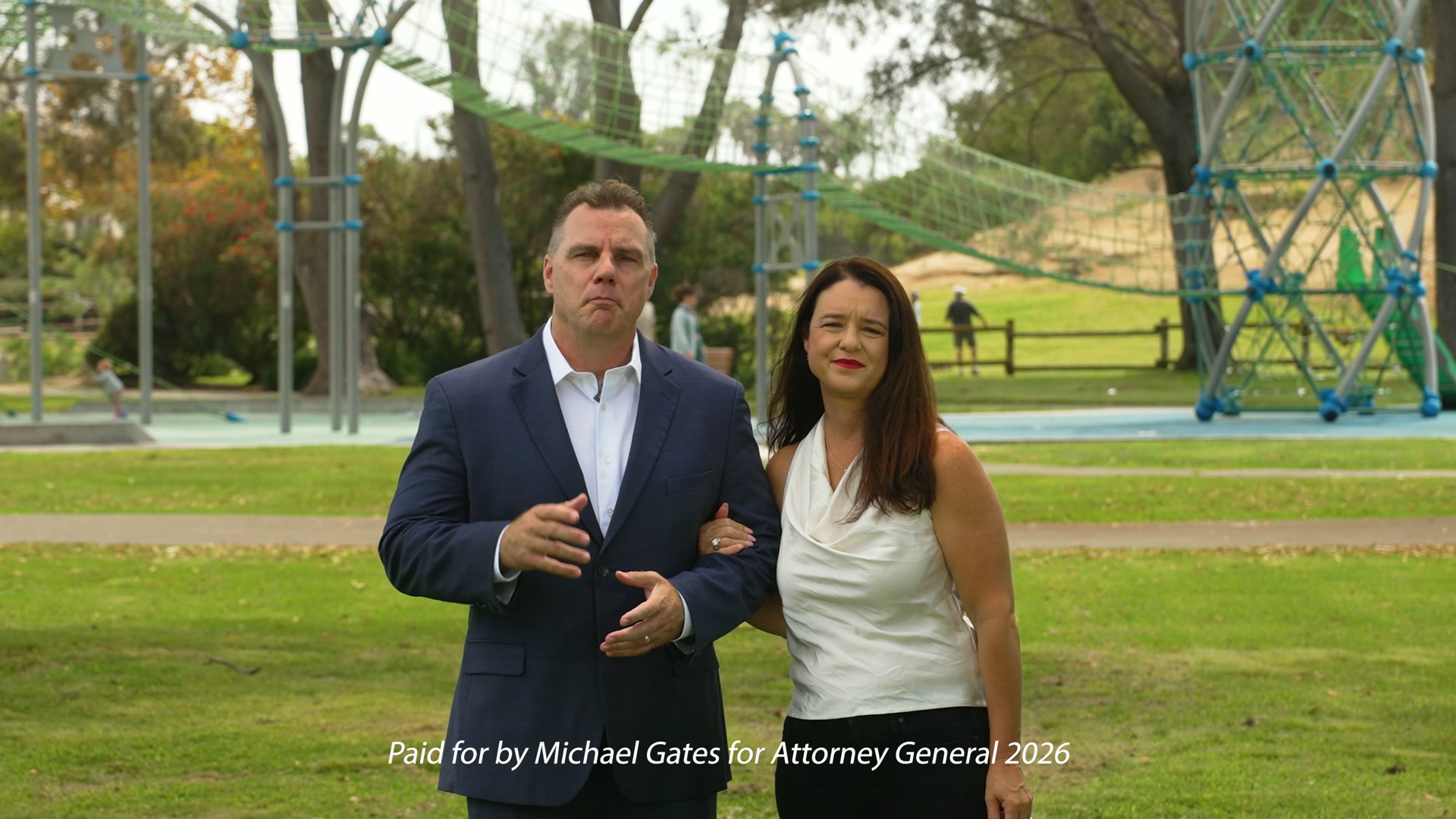 Michael E. Gates for Attorney General 2026 Facebook ad: Vote por Michael Gates