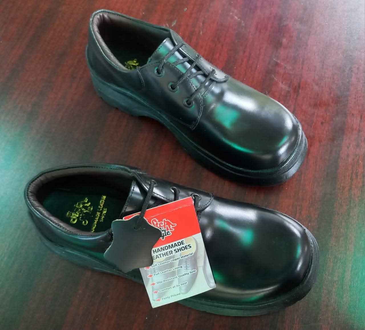 Step In Style Leather Shoes Facebook ad: Back to School Leather Shoes - 3 designs