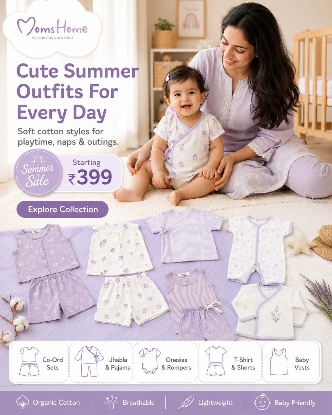 MomshomeOrganic Facebook ad