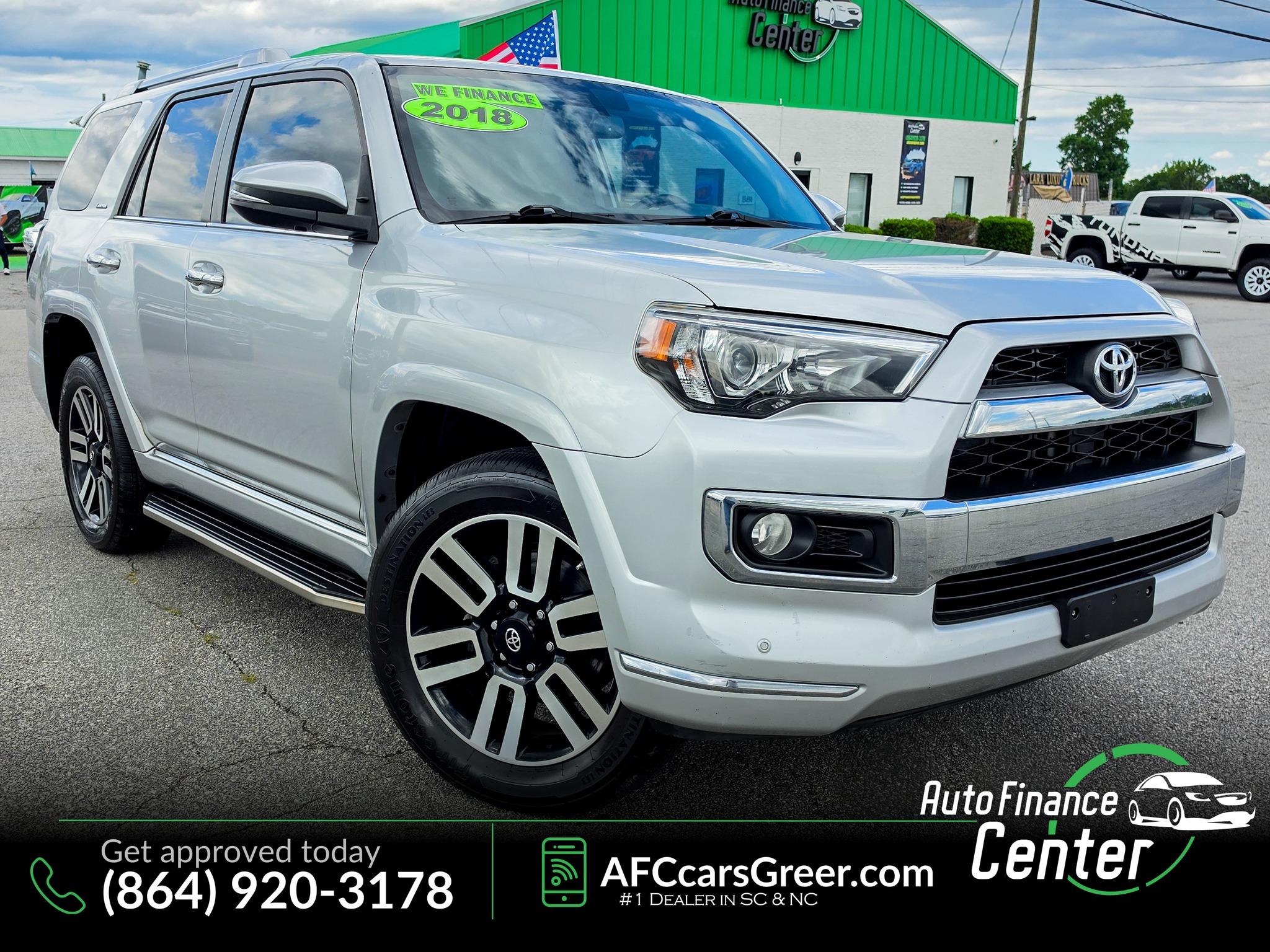 Auto Finance Greer Facebook ad: ¡ATENCIÓN AMANTES DE LA AVENTURA Y EL LUJO…