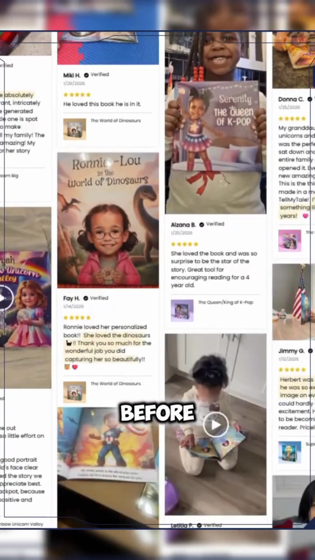 Tell My Tale Facebook ad: Magical Storytime