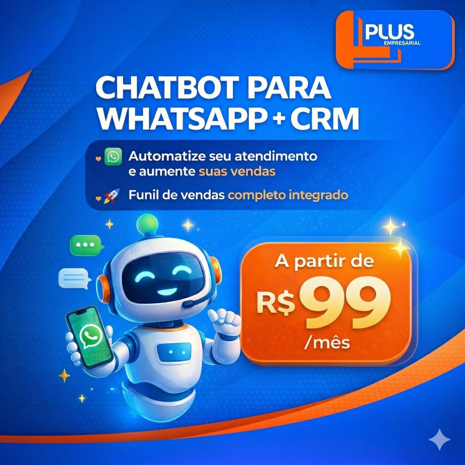 Plus Empresarial Facebook ad from May 13, 2026
