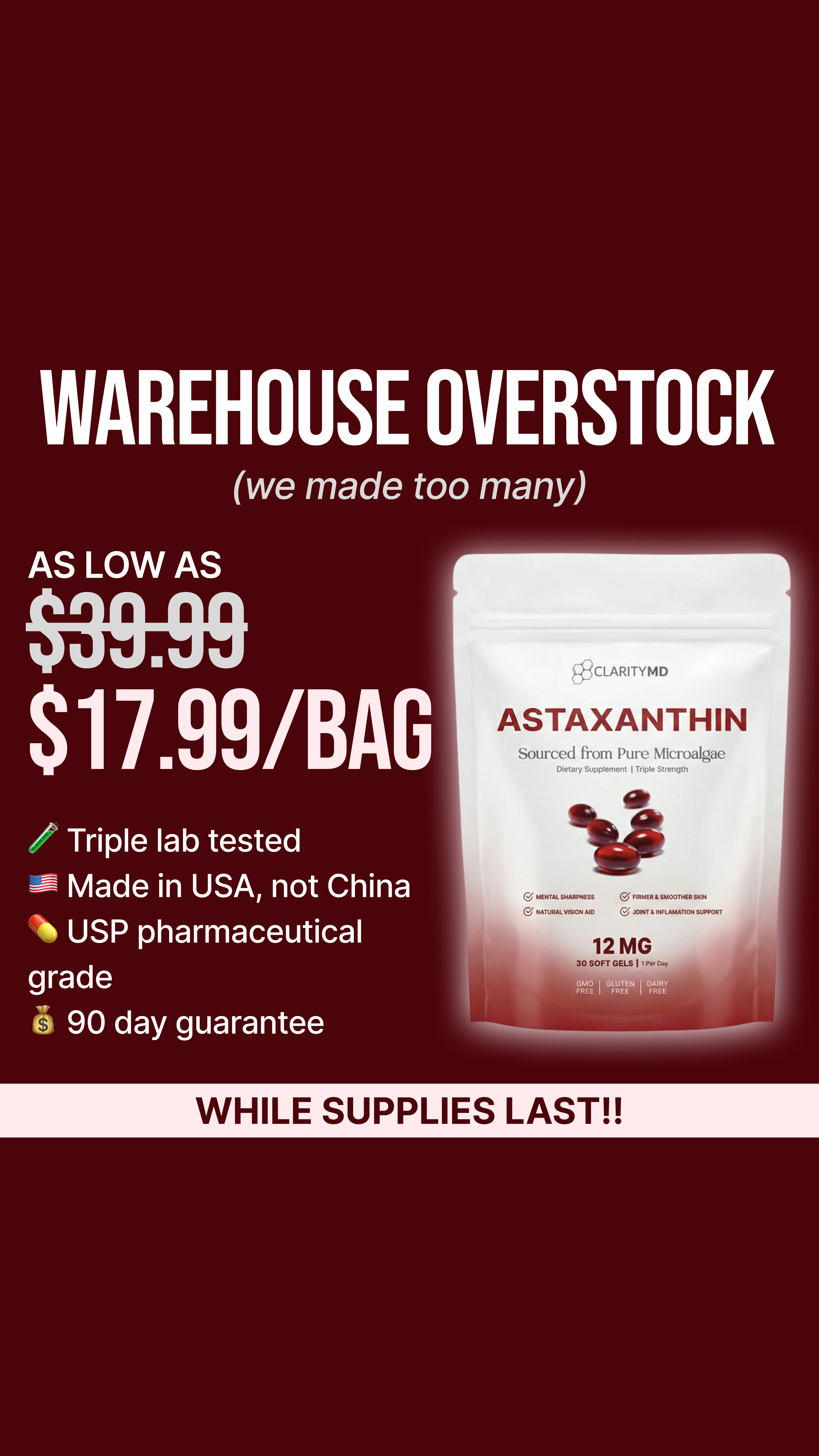 Clarity MD Facebook ad