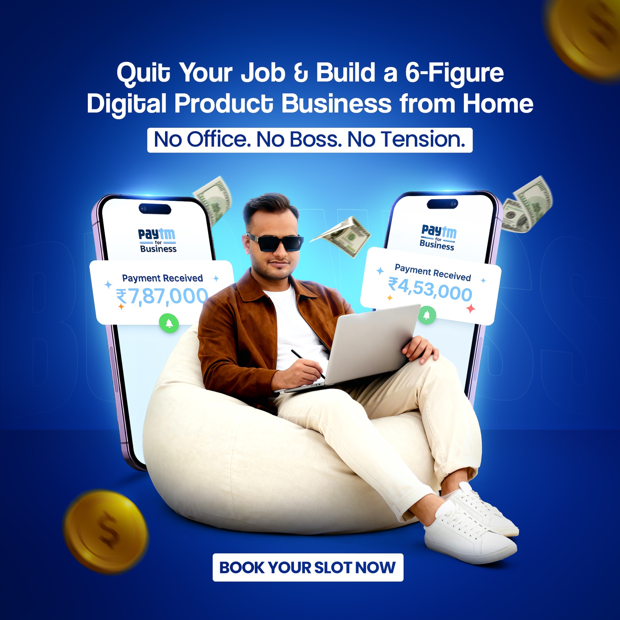Manish Mehta Facebook ad
