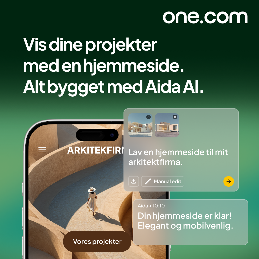 one.com Facebook ad