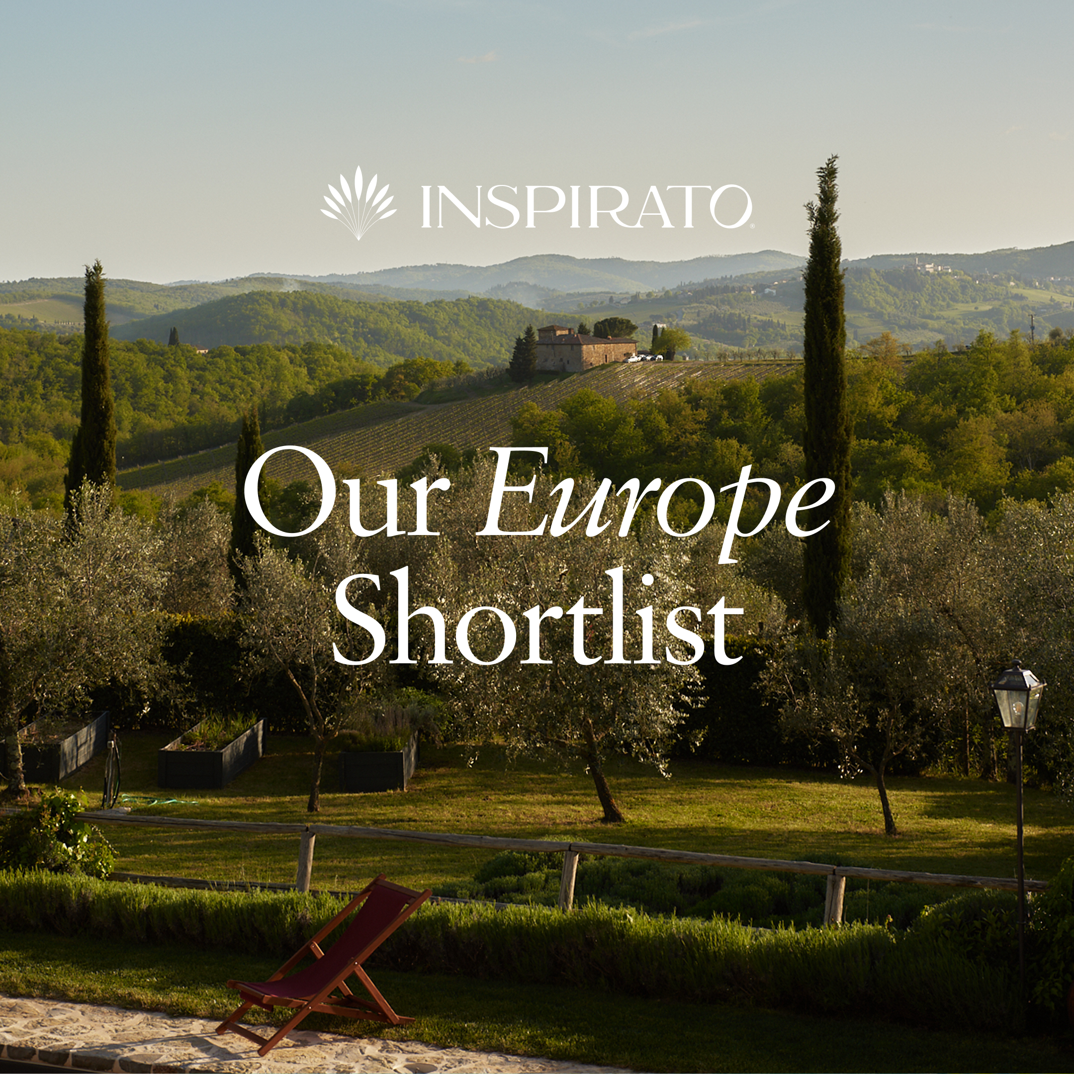 Inspirato Facebook ad: Europe, without the uncertainty.