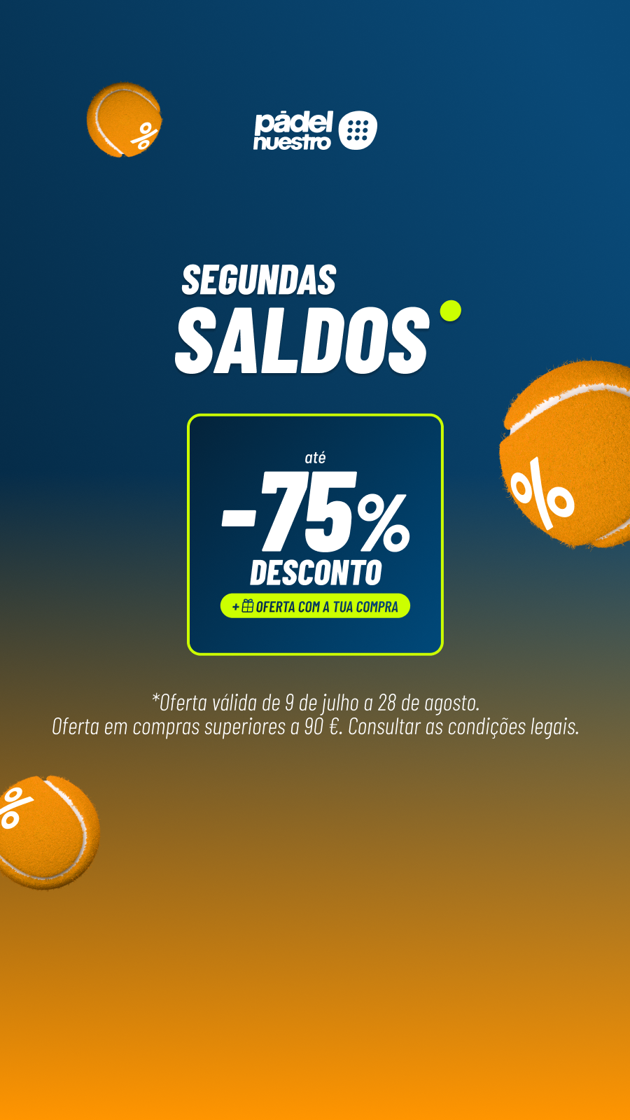 Padel Nuestro España Facebook ad