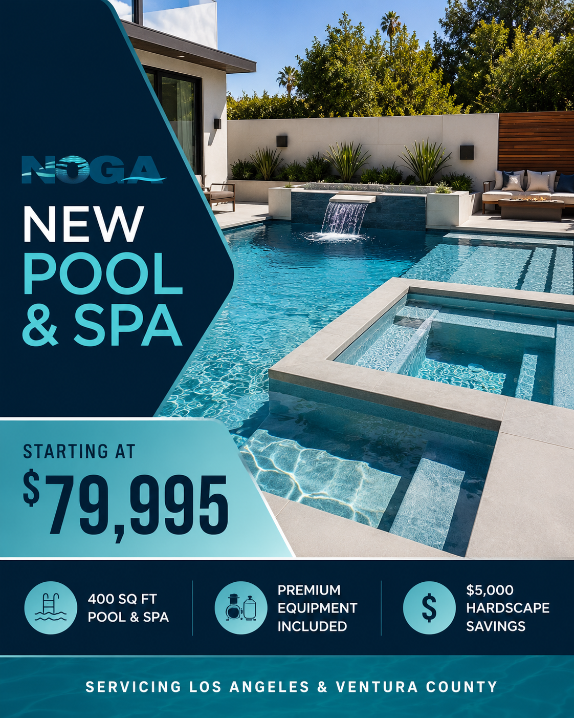 Noga Pool and Spa Facebook ad