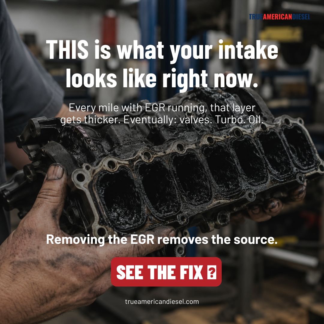 True American Diesel Facebook ad: Remove the Source of the Buildup