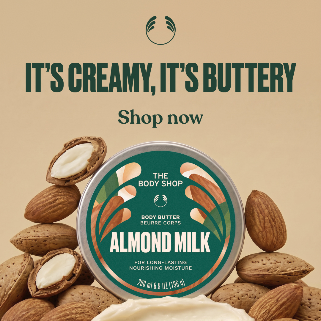 The Body Shop Facebook ad