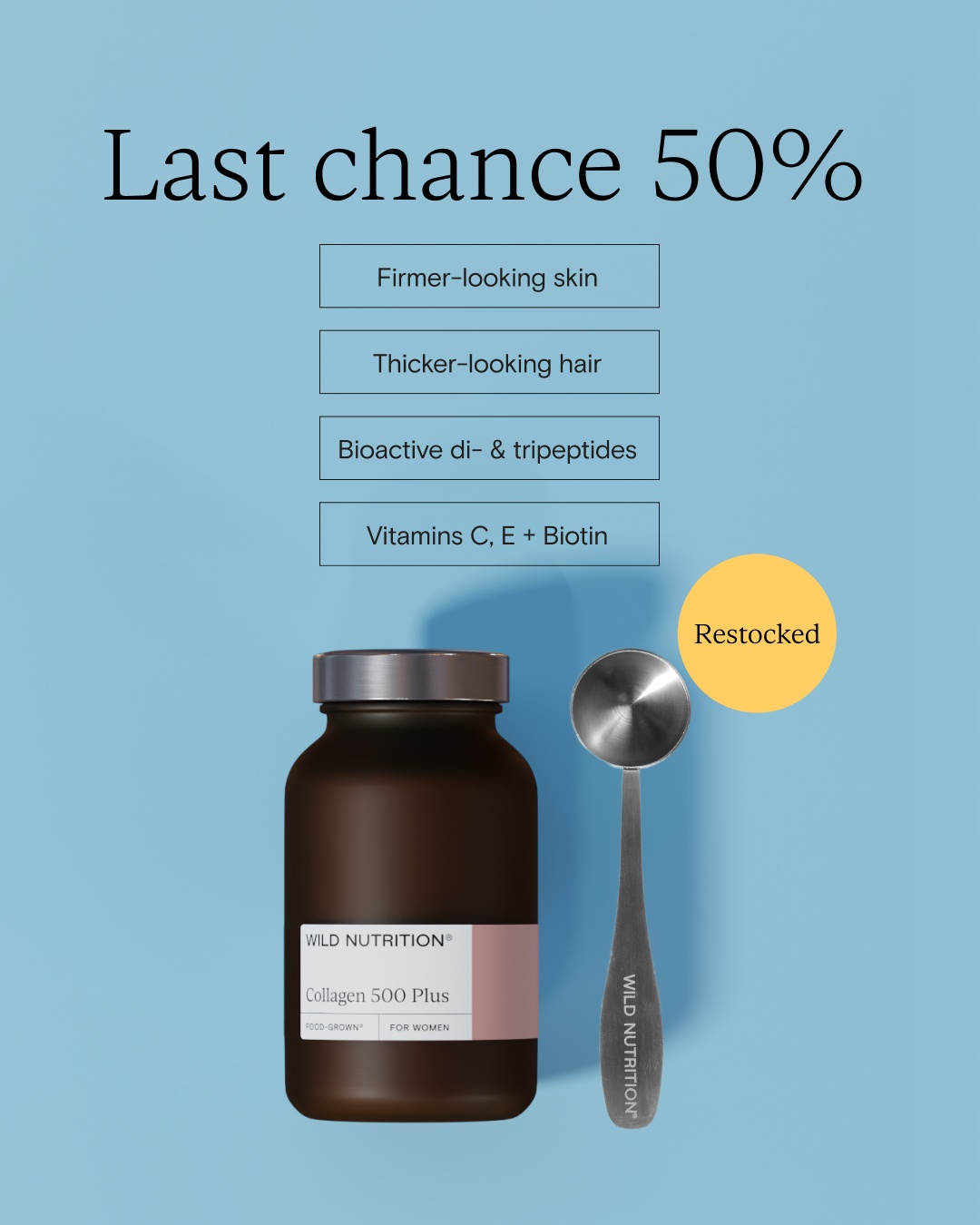 Wild Nutrition Facebook ad