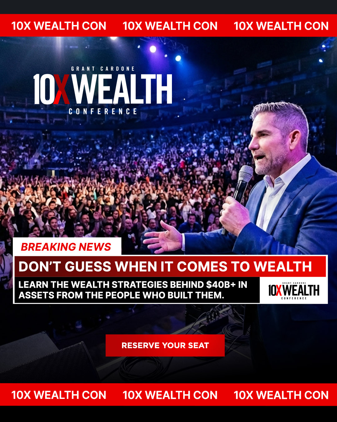 Grant Cardone Facebook ad