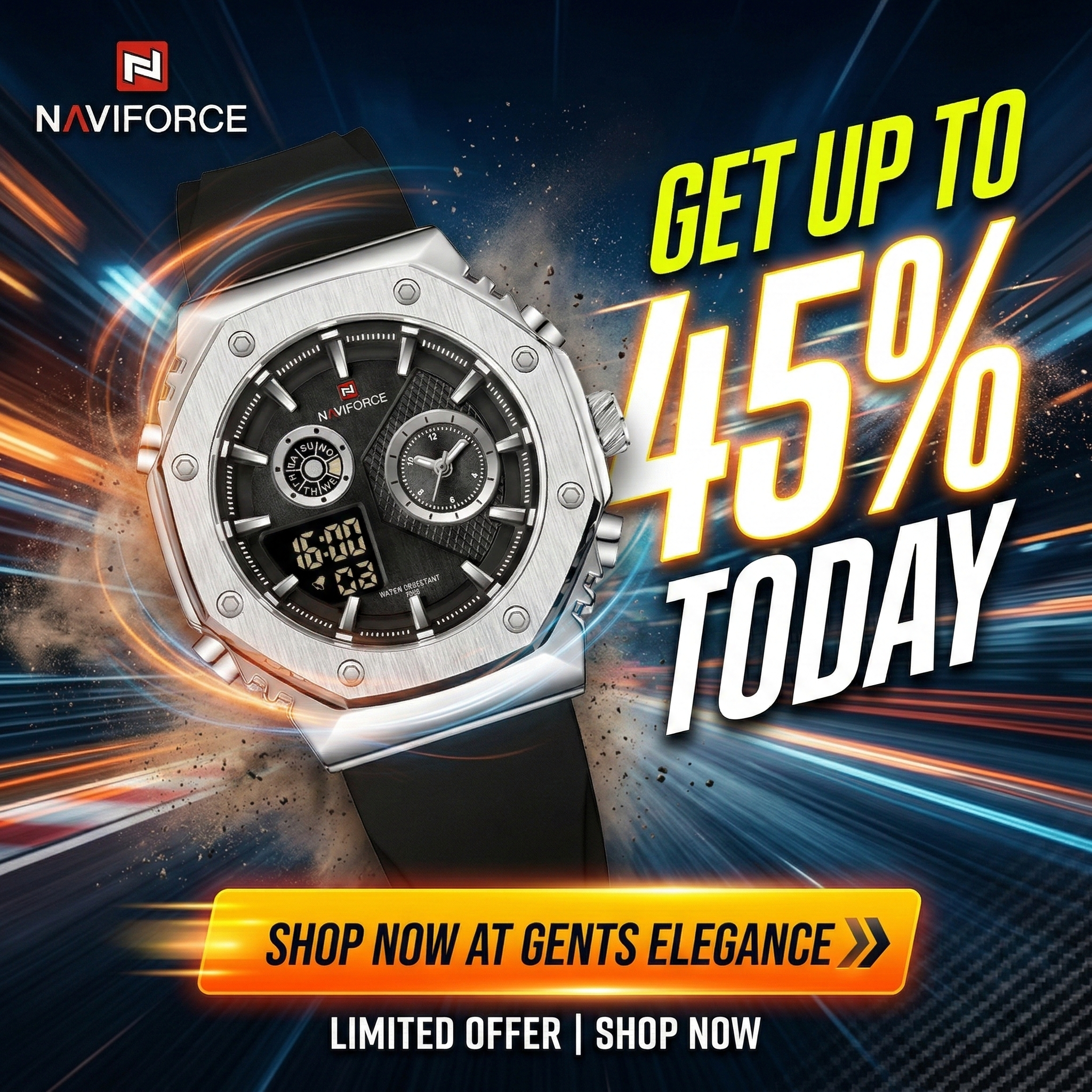 Gents Elegance Facebook ad
